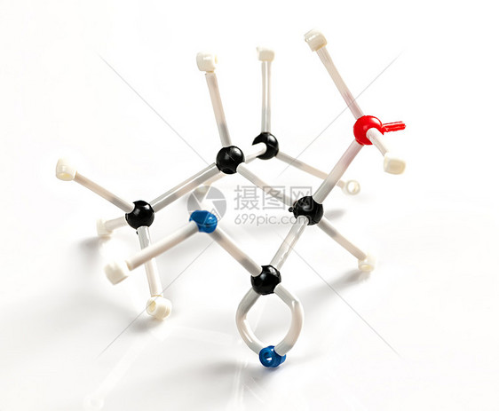 氨基酸树脂分子模型图片