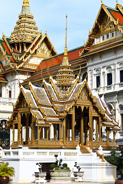 曼谷大宫庙旁图片