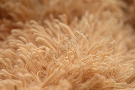 人工毛皮纹理纺织品黄色羊皮宏观文摘柔软度棕褐色材料羊毛枕头图片