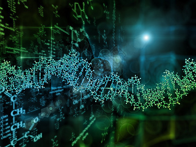 有机化学粒子技术基因力量药品插图开发学校理论缩影图片