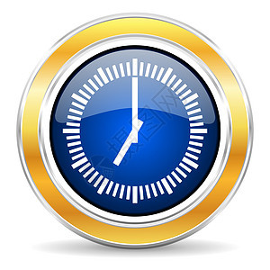 时间图标警报定时小时插图塞子数数蓝色历史倒数手表图片