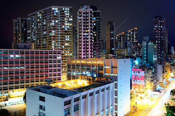 香港建筑场景街道建筑学麻地旅行住房摩天大楼城市商业图片