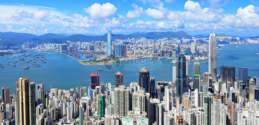 香港天线住宅港口地标天空景观办公室建筑学商业城市金融图片