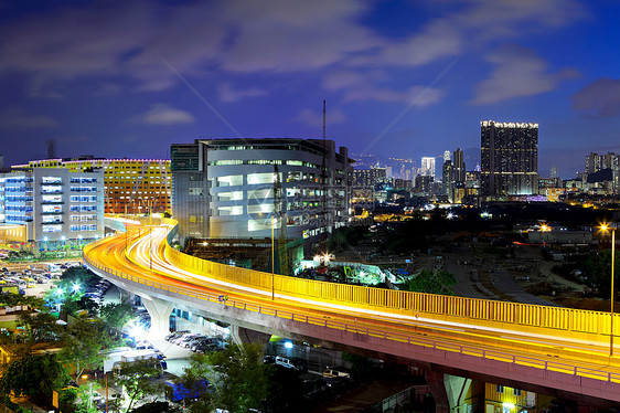 有高速公路的香港市图片