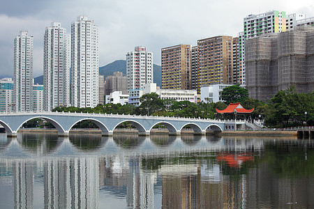 香港住宅区香港特区蓝色旅游旅行民众建筑物天际景观场景城市建筑学图片