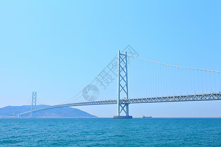 桥海峡框架反射海景天空运输支撑旅行海岸线世界图片