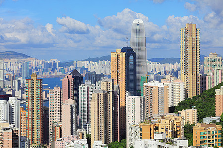 香港日建筑学商业公寓市中心风景住房街道金融景观城市图片