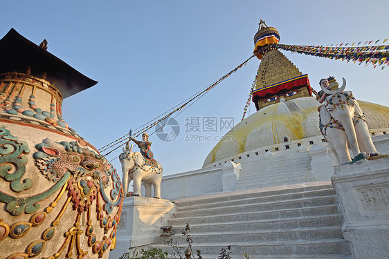 尼泊尔加德满都首府眼睛寺庙吸引力旅游祷告历史宗教旅行大佛避难所图片