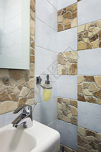 金属龙头治具宏观玻璃管道风格房子卫生洗手液岩石镜子图片