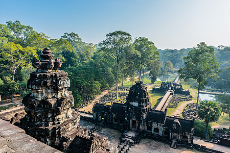 Baphuon 寺吴哥通柬埔寨佛教徒高棉语宗教目的地旅行地标地方寺庙考古废墟图片