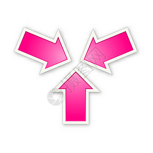 一 会 议 和 议 程粉色公司团队插图力量坡度联盟箭头中心阴影图片