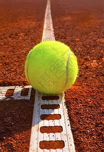 网球球个人法庭条纹背景土地健身运动红色黄色背景图片