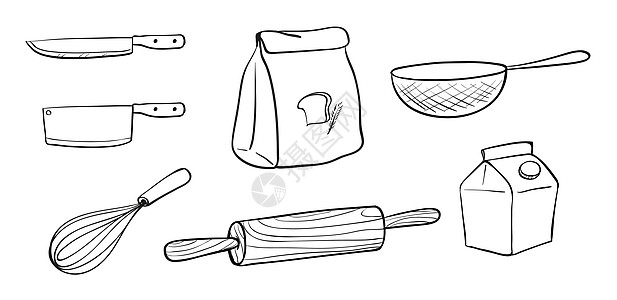 不同种类的烘烤工具图片