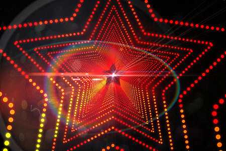 数字生成的恒星激光背景文化绘图夜店派对活力计算机夜生活红色青年图片