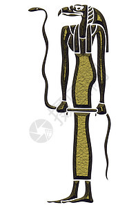 神的阿蒙女祭司艺术塑像精神面具神话宗教数字上帝遗产考古学图片