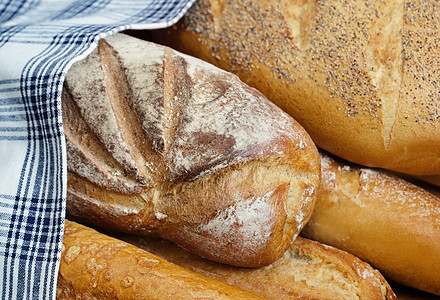 面包生活方式健康饮食褐色食物包子种子图片