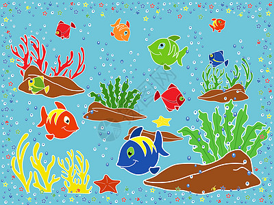 水下海洋生物图片