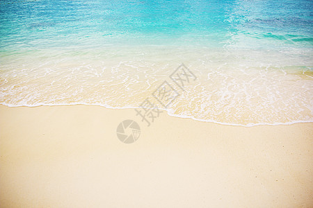 海滩和热带海天气天堂旅行旅游季节海浪阳光海洋风景蓝色图片