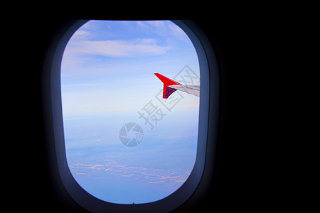 飞机的飞机窗口背景图片