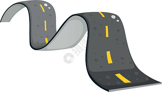 狭窄的道路通道黄色绘画旅行小路路线行人车道街道沥青图片