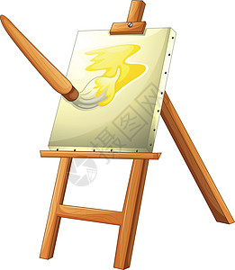 画板艺术四边形画笔热情木头艺术品邮政帆布边缘创造力图片