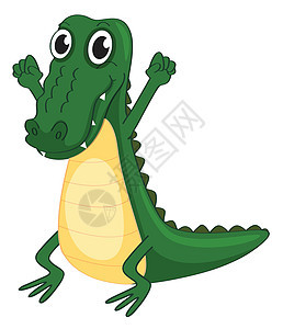 a 鳄鱼爬虫眼睛生物牙齿指甲荒野捕食者棕色动物园卡通片图片