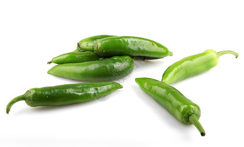 绿色Jalapeeno胡椒烹饪寒冷香料蔬菜白色植物团体食物辣椒图片