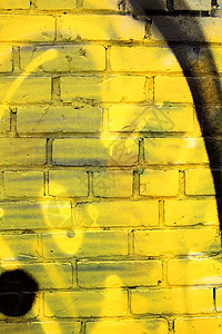 黄砖墙标签建筑学涂鸦艺术砖块绘画街道图片