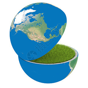 开放星球环境行星全球天空生态蓝色插图地球世界绿色图片