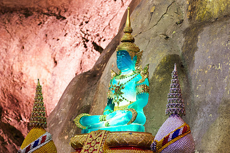 佛像旅行日落游客冥想天空精神阳光佛教徒雕像废墟图片