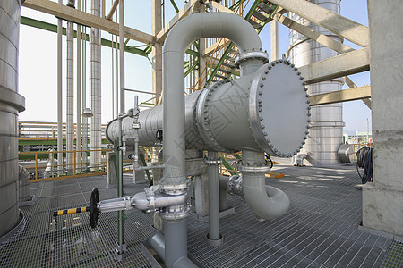 热交换器工程金属交换器血管交换压力冷却工厂管子工业图片
