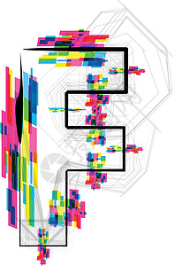 F 矢量图示(插图)图片