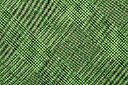以几何形态显示的绿色材料 背景衣服织物纹理网格纺织品面料正方形黑色棉布灰色背景图片