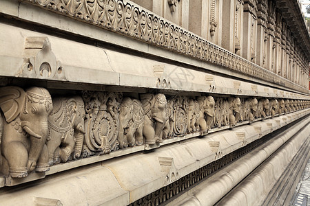 加尔各答印度寺庙的石雕石头崇拜浮雕神殿雕塑文化艺术品雕像宗教艺术图片