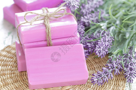 熏衣草肥皂奢华化妆品紫色疗法香气淋浴植物酒吧洗澡芳香图片