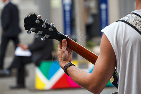 吉他玩家演员节日观众和弦乐队盒子场景艺术家民间乐器图片