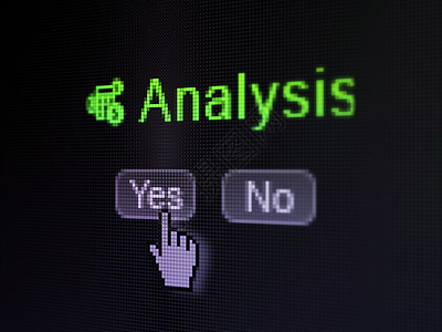 营销概念 数字计算机屏幕上的计算图示和分析(Calculator 图标)图片