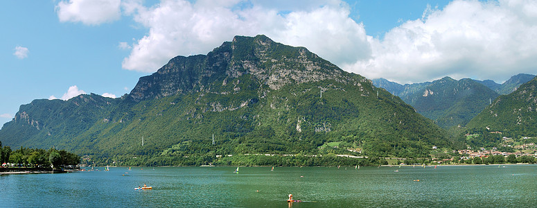 idro湖产品登山者保护区旅行假期攀岩者旅游运动图片