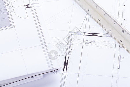 建筑设计蓝图图设备     工作场所商业技术草稿文档办公室绘画几何学乐器建造草图图片