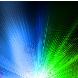 绿色蓝调背景摘要 EPS 10小说行动条纹辉光插图射线运动阴影艺术音调图片