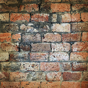 砖墙材料石墙棕色风化石头建筑图片