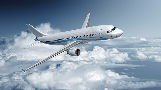 飞机涡轮客机旅行喷气翅膀航空乘客空气喷射运输图片