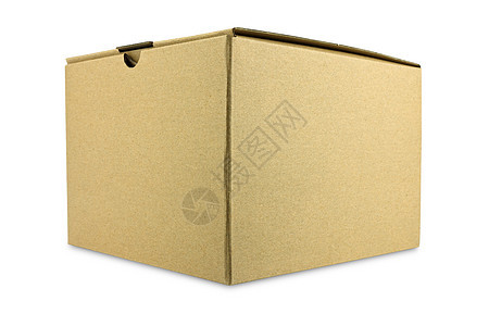白色的近棕色纸盒瓦楞展示存储运输船运包装打包机盒子贮存回收图片