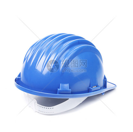 蓝色硬帽维修小路生活生产安全损害工作塑料承包商联盟图片