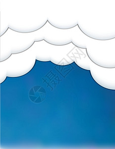 蓝天云绘画阴霾白色蓝天水平蓝色插图图形天气场景图片