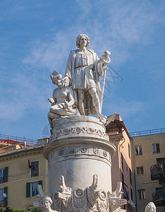 热那亚的哥伦布纪念碑雕塑地标雕像冒号纪念碑图片