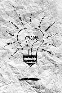 圆包纸上的概念概念概念灯泡环境照明技术商业玻璃解决方案夹子科学头脑风暴图片