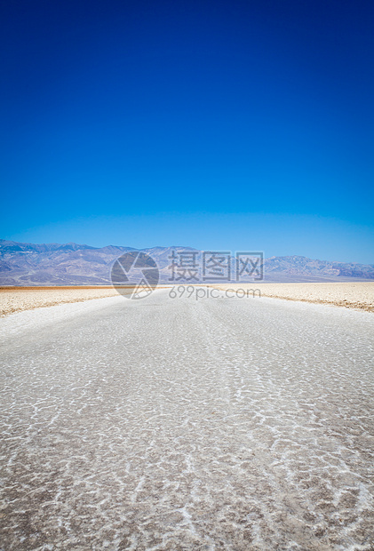 坏水点风景干旱国家盆地沙漠天空公园白色死亡环境图片