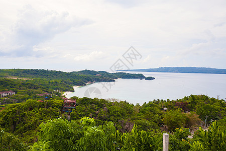 菲律宾美丽的环礁湖和自然的菲律宾美丽景观旅游农村风景季节地质学热带旅行邦劳爬坡全景图片