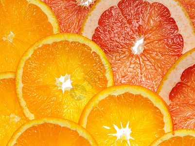 橙和葡萄果汁粉色热带橙子红色食物营养水果图片